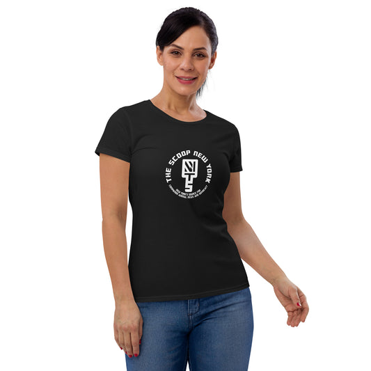 Badge + Tagline Women's Short Sleeve Tee